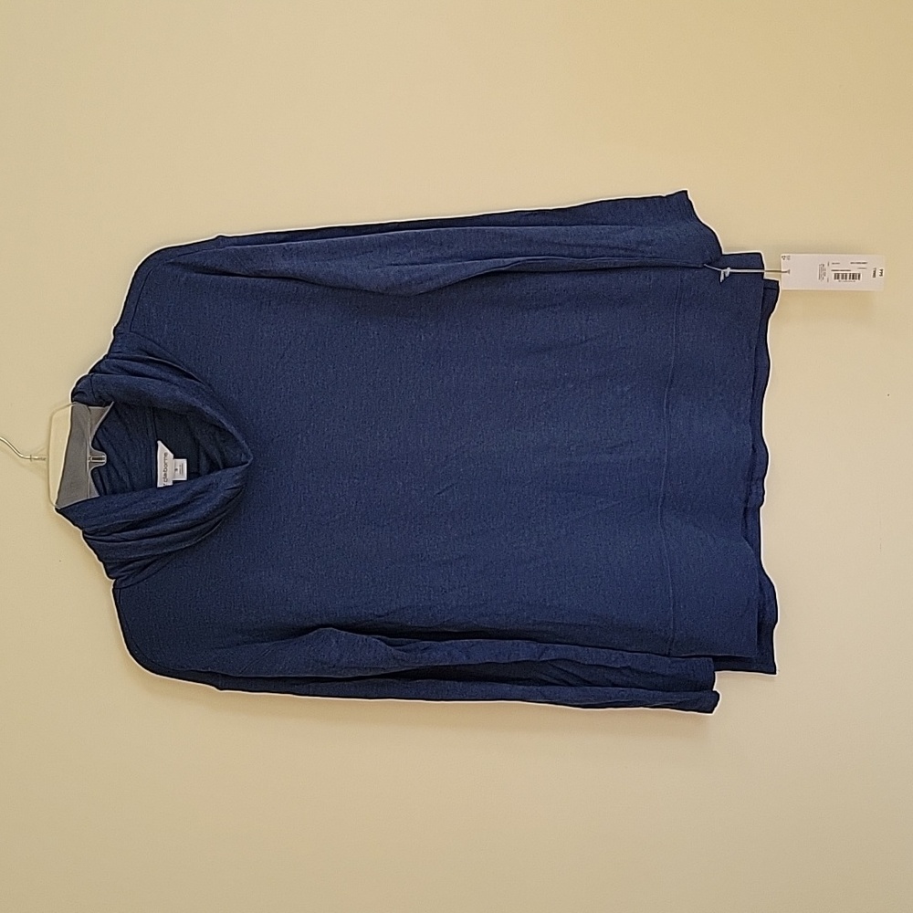 NWT Liz Claiborne Women's S Blue Long Sleeve Turtleneck Top